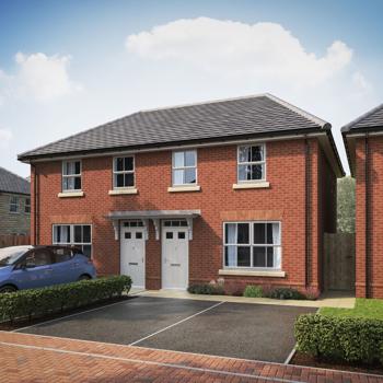 Image of some new build properties.