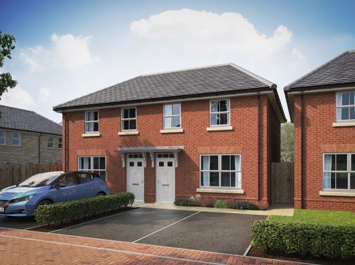Image of some new build properties.