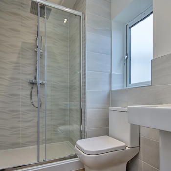 Image showing the bathroom at 1 Quarrell Way, Swinton.