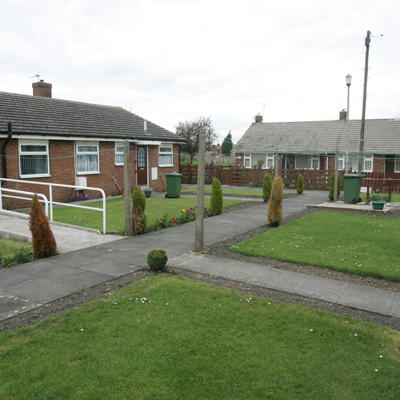 Image showing the properties at Eastbourne Bungalows.