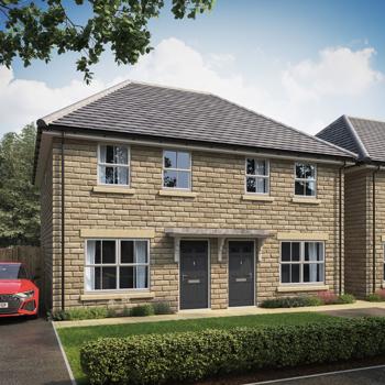 Image of some new build properties.