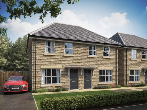 Image of some new build properties.