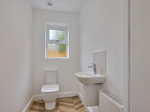 Image showing the downstairs WC at 22 Woffinden Rise, Beverley.