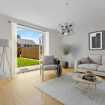 Image showing the living area at Plot 5, Farmside Green, Leaconfield.