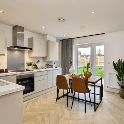Image showing the kitchen at Queens Park View, Castleford.