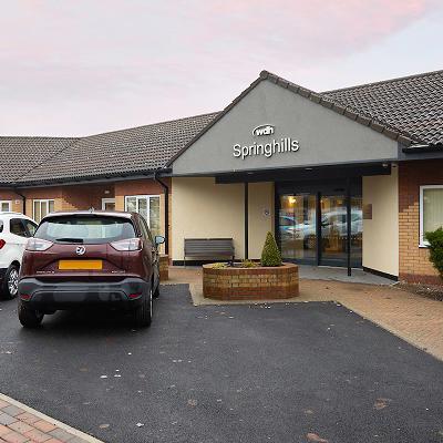 Image showing the entrance at Springhills.
