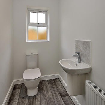 Image showing the downstairs WC at 20 Woffinden Rise, Beverley.