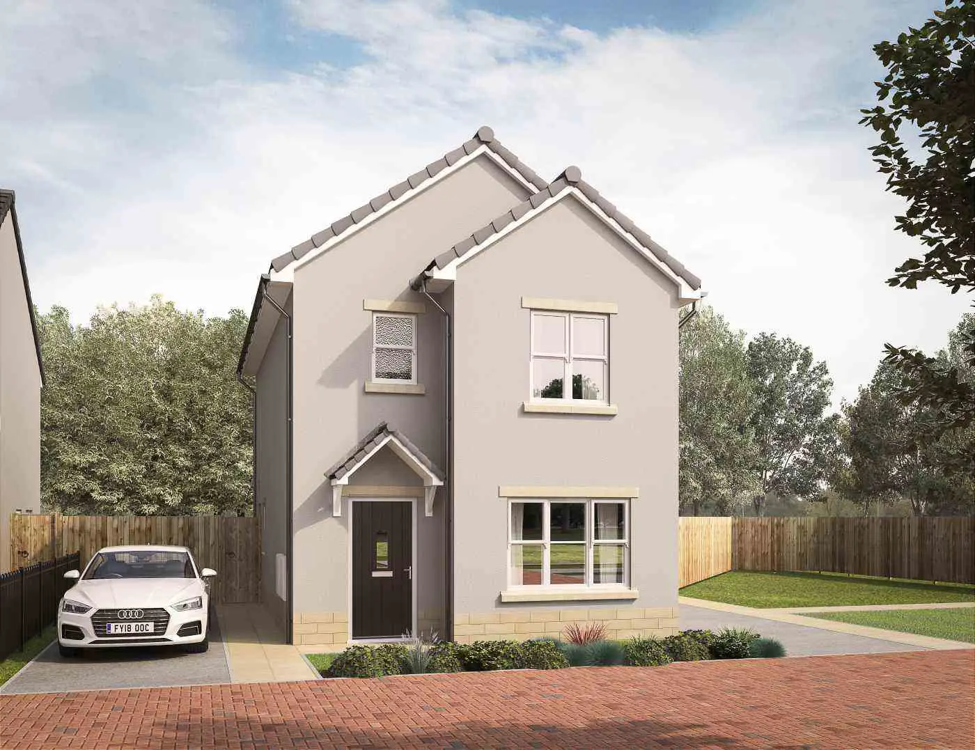 Image of The Clover detached home.