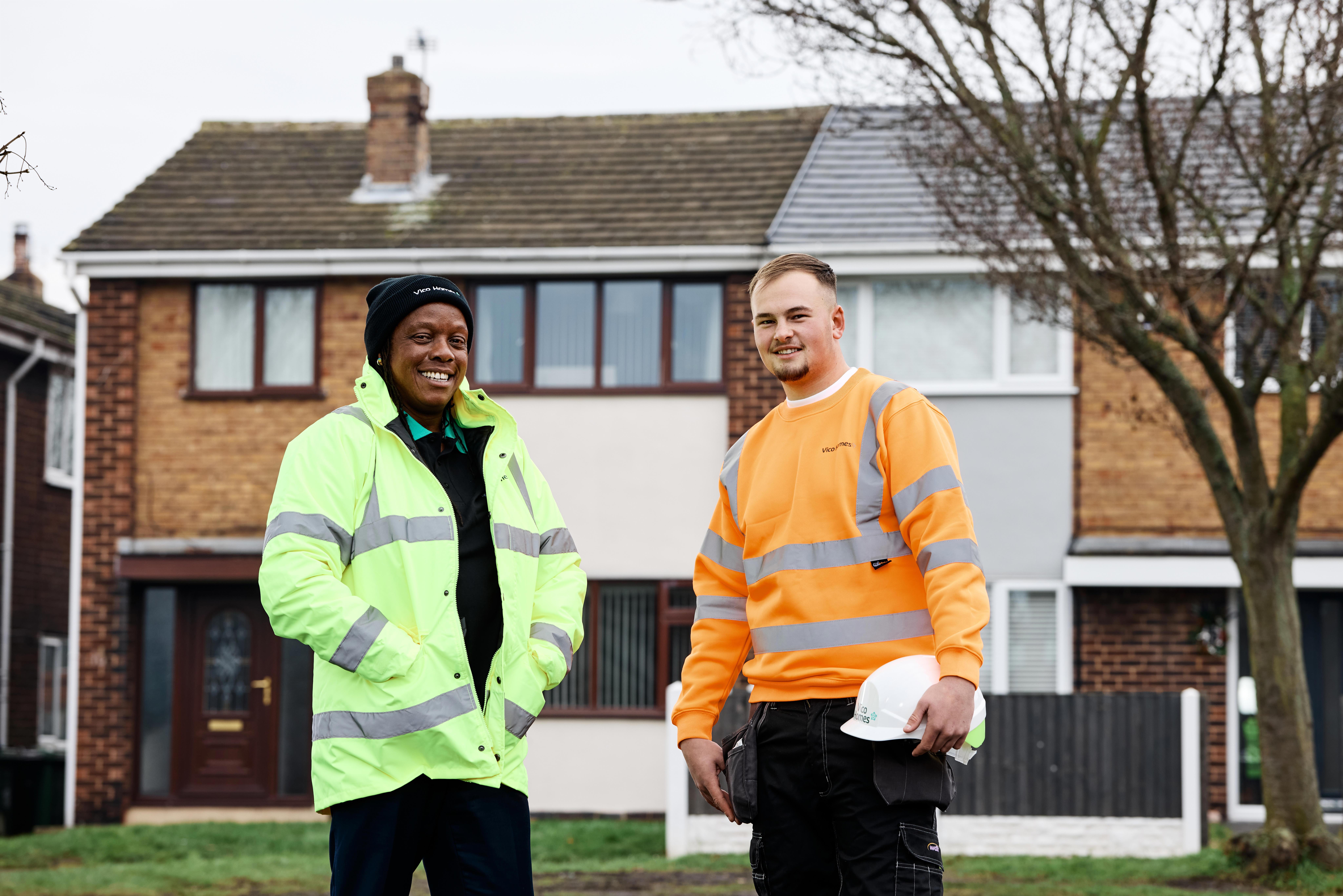Vico Homes Team On Estate