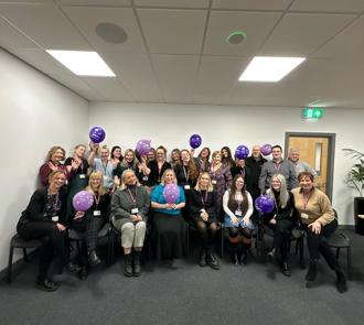 The Cash Wise team celebrating 10 years.