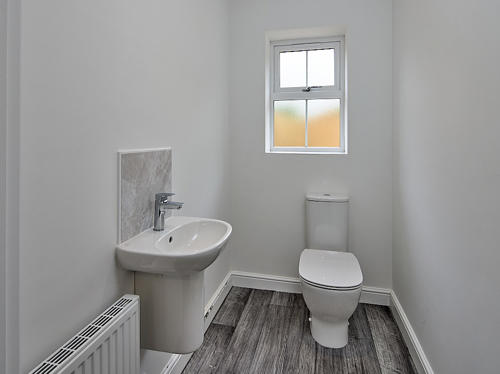 Image showing the downstairs WC at 21 Woffinden Rise, Beverley.