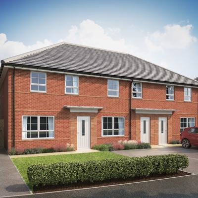 Image of some new build properties.