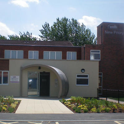 Image showing the extra care entrance at New Priory.
