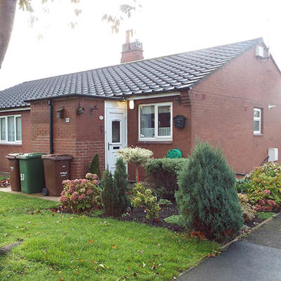 Image showing the properties at Townend Avenue Bungalows.