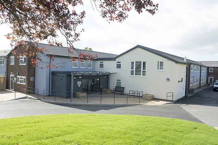 Image showing the entrance at Farfield Court.