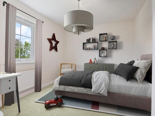 Image of a bedroom at Penning Fold, Penistone.