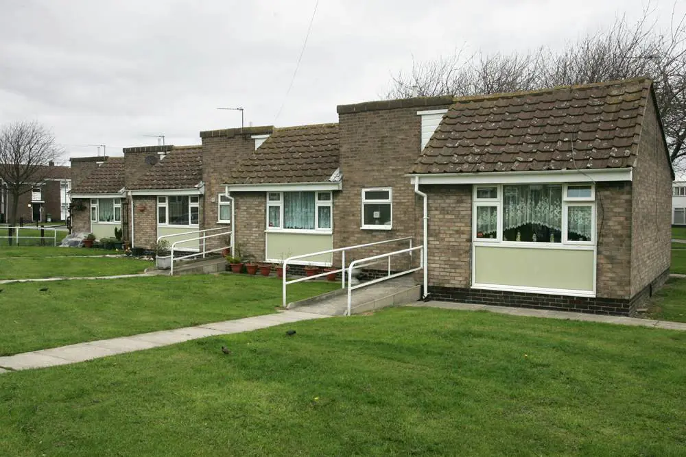 Image showing the properties at Wentworth Road Bungalows.