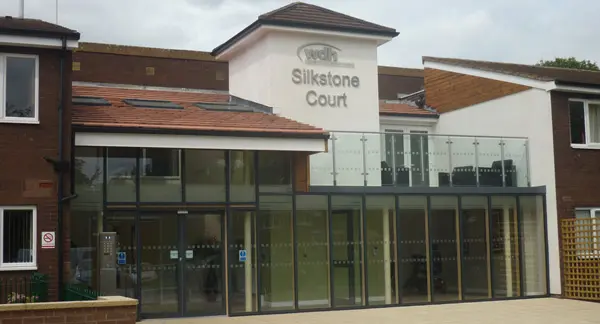 Image showing the entrance at Silkstone Court.