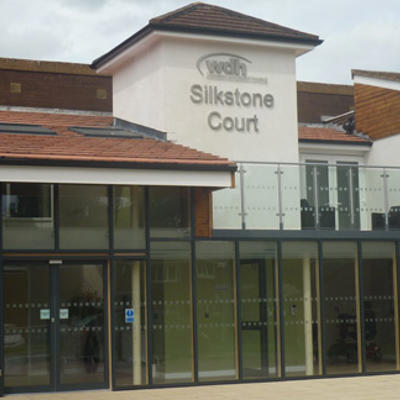 Image showing the entrance at Silkstone Court.