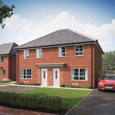 Image of new build properties.