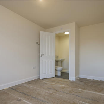 Image showing bedroom and en suite at 9 Castle Garden Street, Pennings Fold.