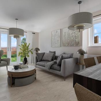 Image of a living area at Penning Fold, Penistone.