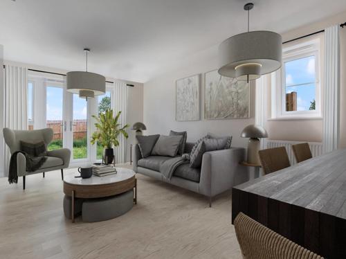 Image of a living area at Penning Fold, Penistone.