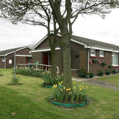 Image showing the properties at West Mead Bungalows.