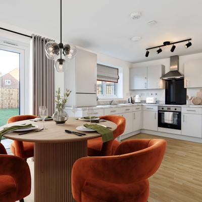 Kitchen View 1 003 Sf Plot 108 Pankhurst Way Rawmarsh Wdh