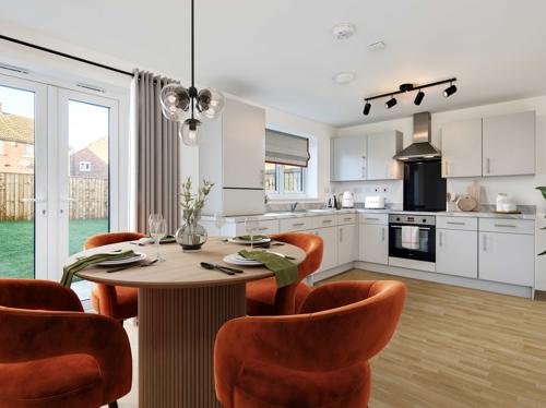 Kitchen View 1 003 Sf Plot 108 Pankhurst Way Rawmarsh Wdh