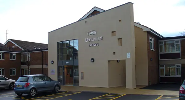 Image showing the entrance at Monument Mews.
