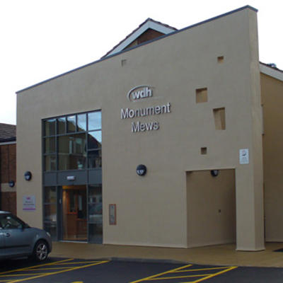 Image showing the entrance at Monument Mews.