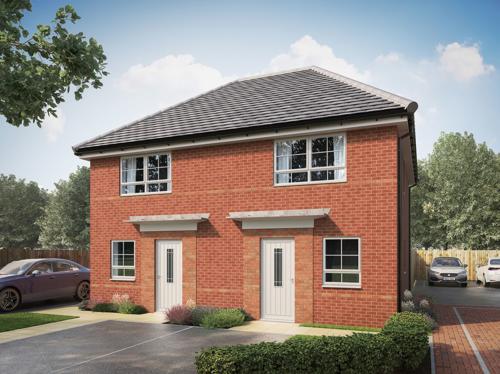 Image of some new build properties.