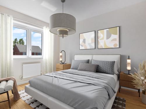 Image showing one of the bedroom at Plot 5, Farmside Green, Leaconfield.